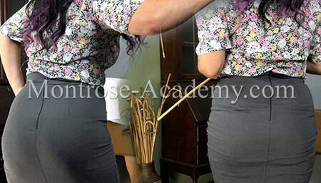 Watching the headmistresses bottom