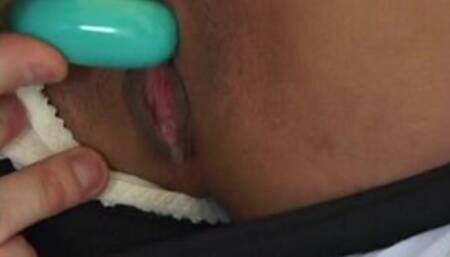 Japanese Babe with Sexy Body Dildo Threesome