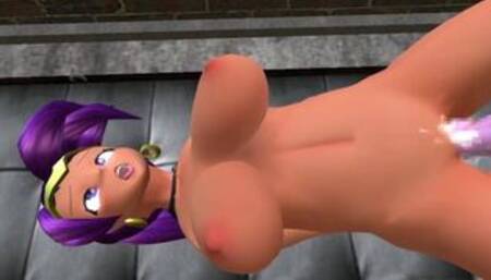Hentai Shantae Machine fucking