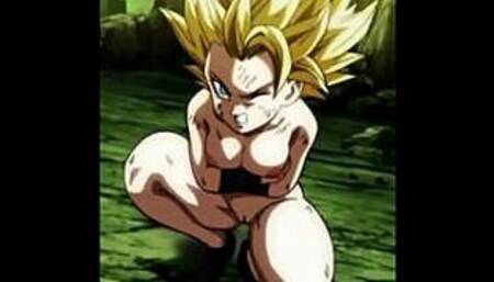 Dragon Ball Super Sexy Kale and Caulifla rule 34