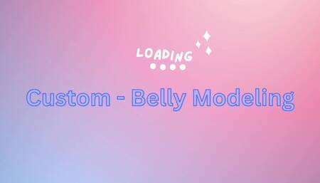 CUSTOM\nTight clothes and tummy modeling <3