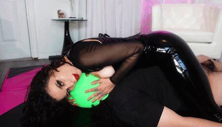 Smothered Under Sweaty Siren! ft Goddess Fina and Cowboy Strap-On