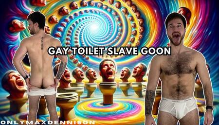 Gay Toilet slave goon