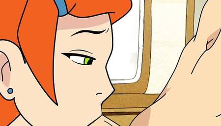 Ben 10 Gwen porn blowjob