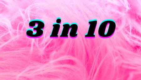 3 in 10