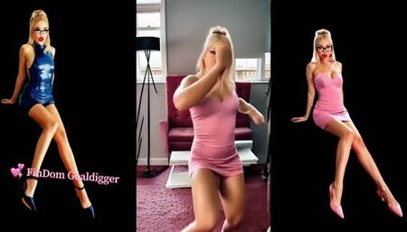 Silly Blonde Dollofication Feminization