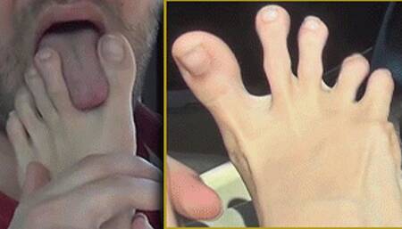 HD Foot worship | Un ora con la Principessa Sophie PARTE 3 HD | FOOT MASSAGE WORSHIP SOLES TOES SMELLING LICKING SUCKING BETWEEN TOES