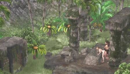 The last island of the savages. Tribal chief fucking young blonde