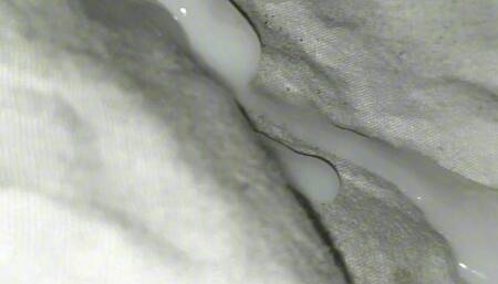 Huge sperms out  of his penis, an young boy
