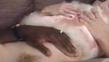 A horny slut with short hair  got destroyed by BBC