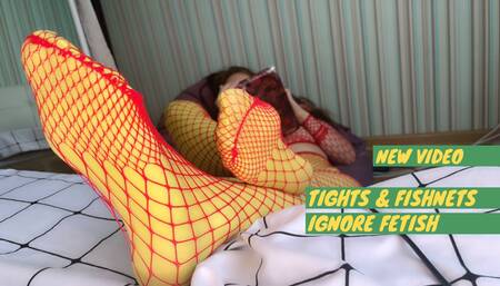 Nylon layers feet ignore teaser