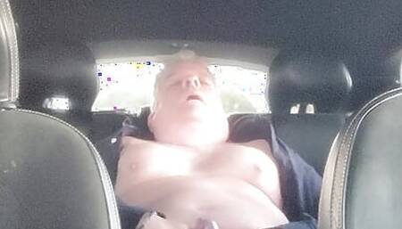 Masturbating in my car after swimming