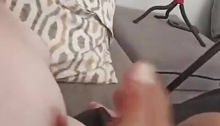 Nasty Trucker Wife Lets Me Suck on Her Tits and Play with Her Pussy