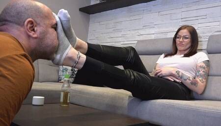 ELECTRA - Starving - Short Socks Worship And Domination 720p