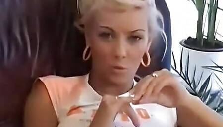 Nikky Blond Fucks on Her Couch with Boyfriend Renato