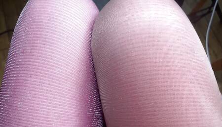 Glitter layers nylon encasement teaser