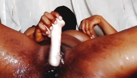 My magic dildo can make me squirt all day long