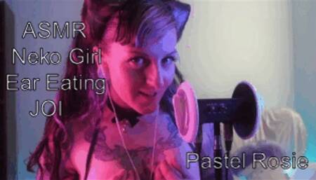ASMR Neko Girl Ear Licking JOI