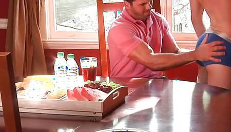 TWINKPOP - Johnny Rapid Doesn't Know How Deep In Trouble He Is With DILFs Dirk Caber & Billy Santoro