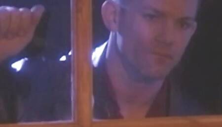 A Mysteruous Man Makes the Slender Ebony Cum Bouncing on His Shaft