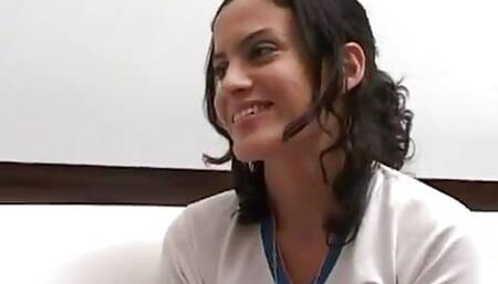 Amateur Latinas Angeles and Marlene in Hot Lesbian Action Got Cum in Mouth