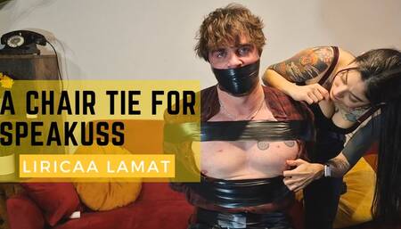 A chair tie for Speakuss