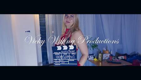 Vicky Wilfing and Mr X-mas...and the big sucking