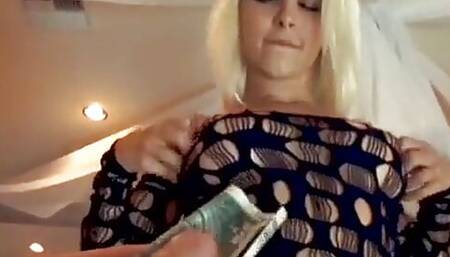 Blonde Stripper Stevie Shae Fucks Bwc Fan Who Tips Her
