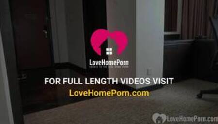 Coworker in lingerie gets a good pounding