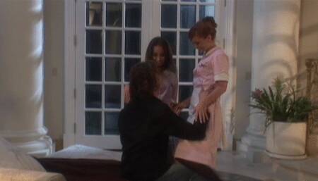 Housemaids Cassie Courtland and Lindsey Meadows Suck And Fuck Theis Boss Nick East! (1st half mp4)