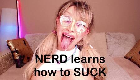 TEASER! UGLY NERD Learns How To SUCK Roleplay STUDENT and PROFESSOR Hard GAGGING Dirtytalk FACIAL