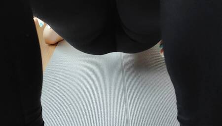 Came to a yoga class and got a hot workout