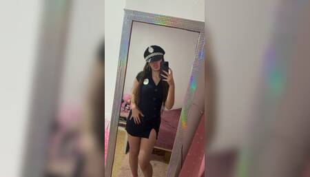 Hot police girl