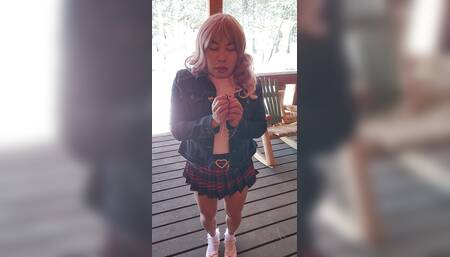 POV Sissy Begs Daddy Bully for Sex