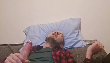 Insane Shaking Multiple Cumshot Orgasm - Fit Guy With Big Dick