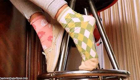 Ankle Boots With Ankle Socks - One Shoe On One Shoe Off, Pt 2 -MOV 1920x1080p