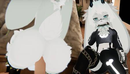 Pet femboy bunny is different from what you expected... (chilloutvr)
