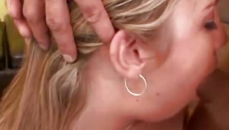 Feeling The Power Of a Hot Blonde!