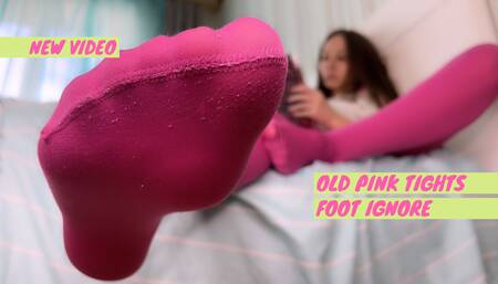 Pink tights foot ignore teaser