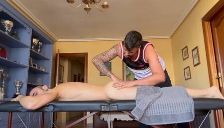 My masseuse gives me a MASSAGE with a HAPPY ending