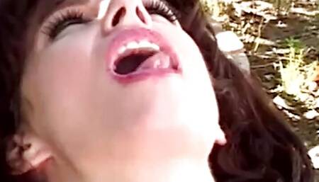 Three gorgeous lesbians cum in each others mouths after some pussy eating