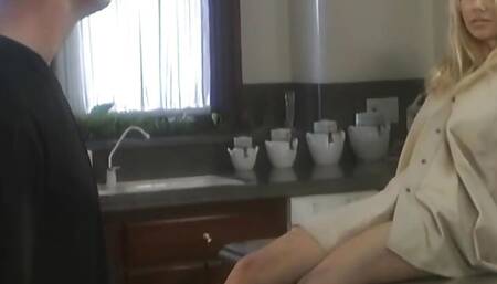 Kristy Myst Seduces Her Man for a Facial Cumshot