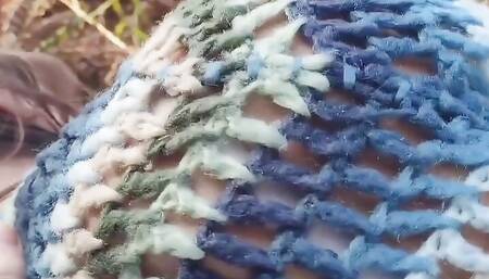 Outdoor Anal and Gagging Cumshot