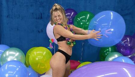 Mardi Gras 24 (or Madi Gras) Fingernail and Heel Popping HD (1920x1080)