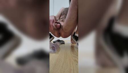 Homemade Huge Ruined Ass, Anal Dildo Fuck, Gaped and Fingered