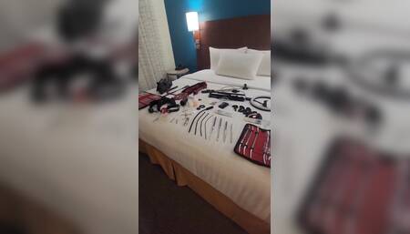 Unpacked All My Kinky Toys in a Dallas Hotel Room
