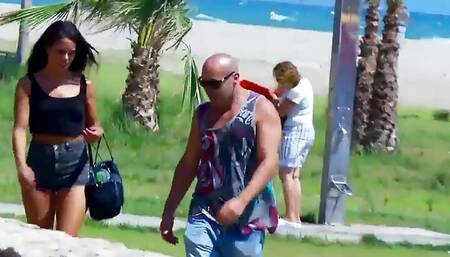 Facial cumshot for nasty teen