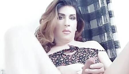 Sissy petite Crossdresser Jenn spade solo and show 1.