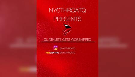 DL ATHLETE GETS WORSHIPPED