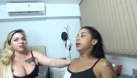 Kiss dispute part 4 By Atena, Thay flores and Pietra Hunter Cam By Aline Full hd